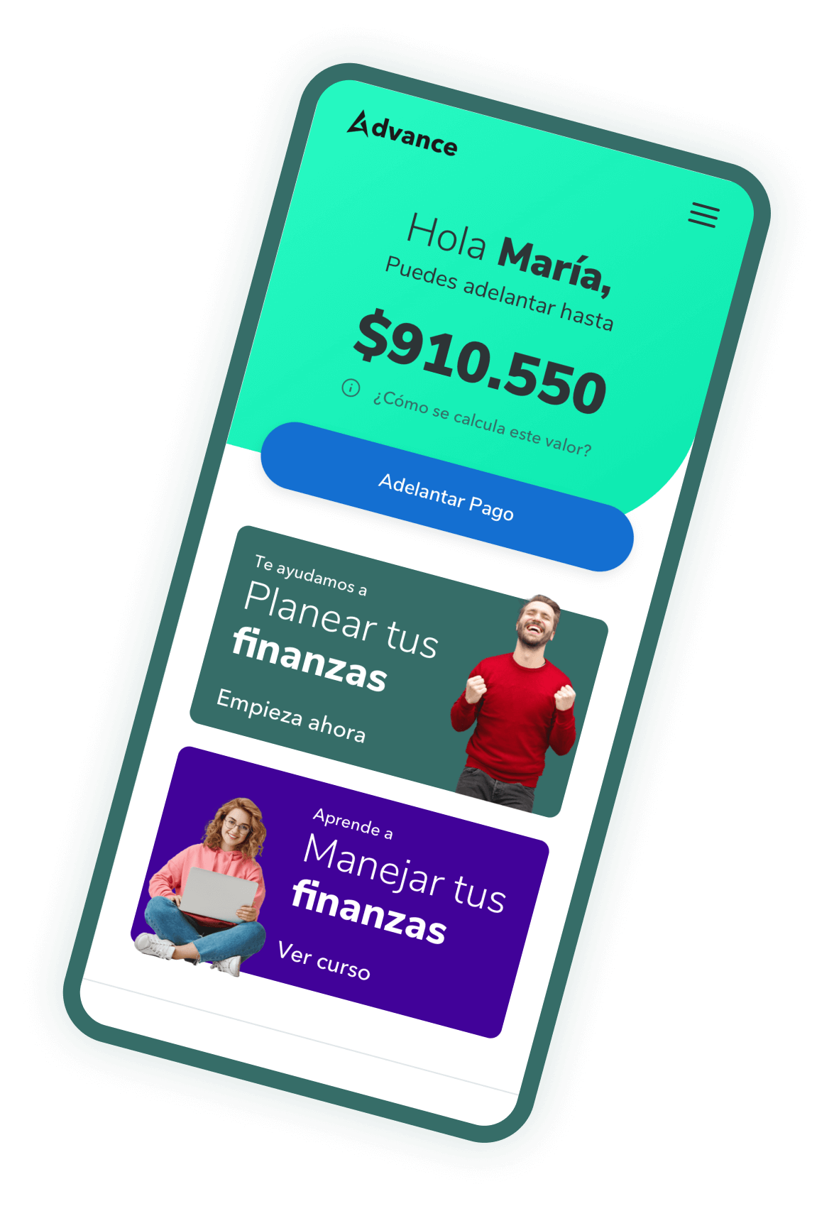 Adelanto de nómina, Adelanto de salario, Bienestar laboral, Bienestar Financiero, Educación financiera